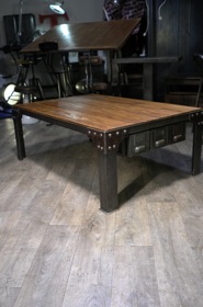 table basse gros rivés